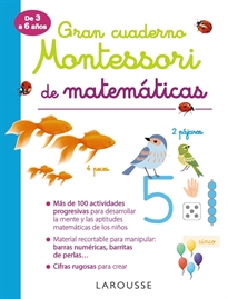 Books Frontpage Gran cuaderno Montessori de matemáticas