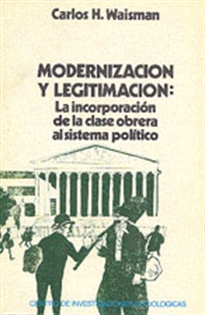 Books Frontpage Modernización y legitimación