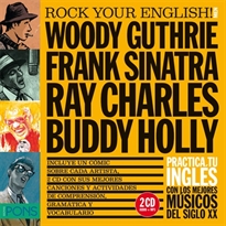 Books Frontpage Rock Your English! Men (Woody Guthrie, Frank Sinatra, Ray Charles y Buddy Holly)