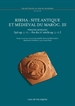 Front pageRirha: site antique et médiéval du Maroc. III