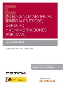 Books Frontpage Inteligencia artificial (Umbrales éticos, Derecho y Administraciones Públicas) (Papel + e-book)