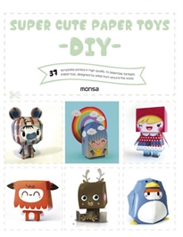 Books Frontpage Super Cute Paper Toys -Diy-