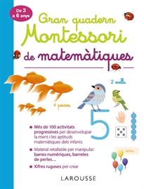 Books Frontpage Gran quadern Montessori de matemàtiques
