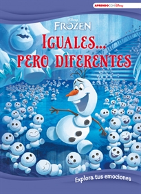 Books Frontpage Frozen. Iguales... pero diferentes. Explora tus emociones (Disney. Primeros aprendizajes)