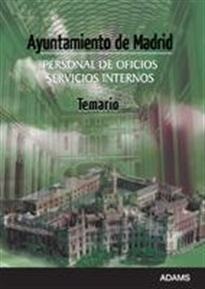 Books Frontpage Personal de Oficios de Servicios Internos, Ayuntamiento de Madrid. Temario