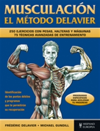 Books Frontpage Musculación. El método Delavier (azul)