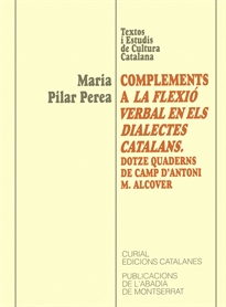 Books Frontpage Complements a la flexió verbal dels dialectes catalans. Dotze quaderns de camp d'Antoni M. Alcover