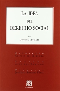 Books Frontpage Idea Del Derecho Social