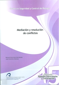 Books Frontpage Mediación y resolución de conflictos