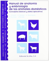 Books Frontpage Manual de anatomía y embriología de los animales domésticos