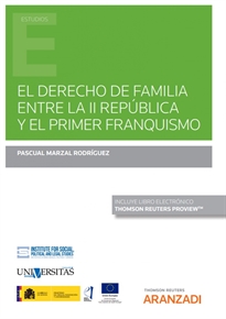 Books Frontpage El derecho de familia entre la II República y el primer franquismo (Papel + e-book)