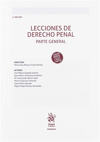 Books Frontpage Lecciones de derecho penal Parte General 4ª Edición