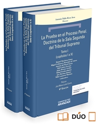 Books Frontpage La prueba en el proceso penal. Doctrina de la Sala Segunda del Tribunal Supremo [2 Tomos] (Papel + e-book)