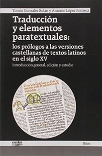 Books Frontpage Traducción y elementos paratextuales