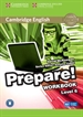 Front pageCambridge English Prepare! Level 6 Workbook with Audio