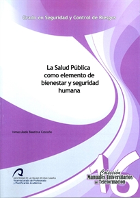 Books Frontpage La Salud Pública como elemento de bienestar y seguridad humana