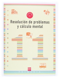 Books Frontpage Cuaderno 11 de resolución de problemas y cálculo mental. 4 Primaria