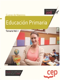 Books Frontpage Cuerpo de Maestros. Educación Primaria. Temario Vol. I