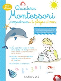 Books Frontpage Quadern Montessori d'experiències a la platja i al mar