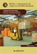 Front pageManipulación de cargas con carretillas elevadoras. inad0108 - operaciones auxiliares de elaboracion en la industria alimentaria
