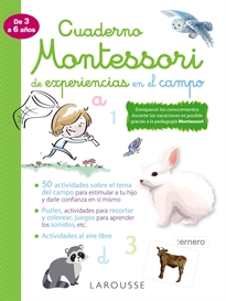 Books Frontpage Cuaderno Montessori de experiencias en el campo