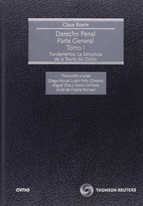 Books Frontpage Derecho Penal. Parte General. Tomo I (Papel + e-book)