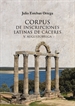 Front pageCorpus de inscripciones latinas de Cáceres V: Augustobriga.