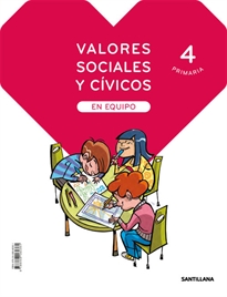 Books Frontpage Valores Sociales Y Civicos En Equipo 4 Primaria