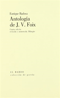 Books Frontpage Antología de J. V. Foix