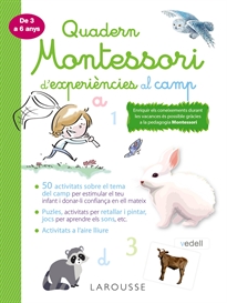 Books Frontpage Quadern Montessori d'experiències al camp