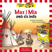 Books Frontpage Yellow Van 10. Max i Mia amb els indis