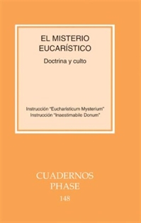 Books Frontpage El Misterio eucarístico. Doctrina y culto