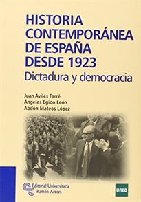 Books Frontpage Historia Contemporánea de España desde 1923