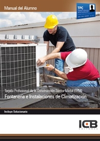 Books Frontpage Tarjeta Profesional de la Construcción Sector Metal (TPM). Fontanería e Instalaciones de Climatización