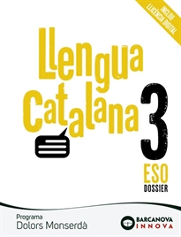 Books Frontpage Dolors Monserdà 3 ESO. Llengua catalana
