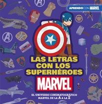 Books Frontpage Las letras con los superhéroes Marvel (Aprendo con Marvel)