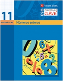 Books Frontpage Cuaderno Clave C-11 Numeros Enteros. Matematicas