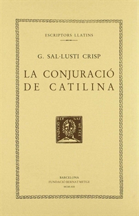 Books Frontpage La conjuració de Catilina