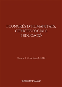 Books Frontpage I Congrés d'Humanitats, Ciències Socials i Educació