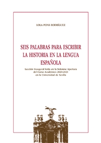 Books Frontpage Seis palabras para escribir la Historia en la lengua española
