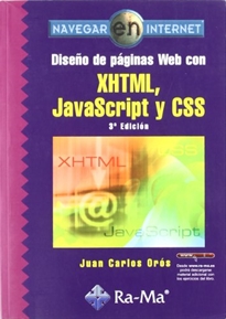 Books Frontpage Diseño de páginas Web con XHTML, JavaScript y CSS. 3ª edición