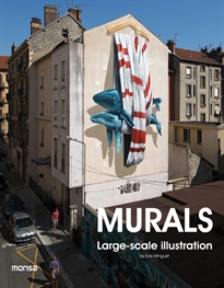 Books Frontpage Murals. Large-Scale Illustration