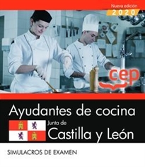 Books Frontpage Ayudantes de cocina. Junta de Castilla y León. Simulacros de examen