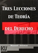 Front pageTres lecciones de teoría del derecho