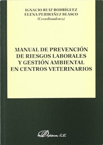 Books Frontpage Manual de prevención de riesgos laborales y gestión ambiental en centros veterinarios