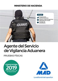 Books Frontpage Agente del Servicio de Vigilancia Aduanera. Pruebas físicas.