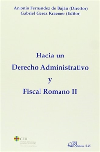 Books Frontpage Hacia un derecho administrativo y fiscal romano