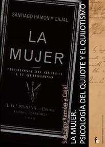 Books Frontpage La mujer.Psicología del Quijote y el quijotismo