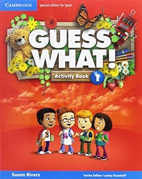 Books Frontpage Guess What Special Edition for Spain Level 1 Activity Book with Guess What You can Do at Home & Online Interactive Activities