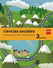 Books Frontpage Ciencias sociales. 3 Primaria. Savia. Navarra